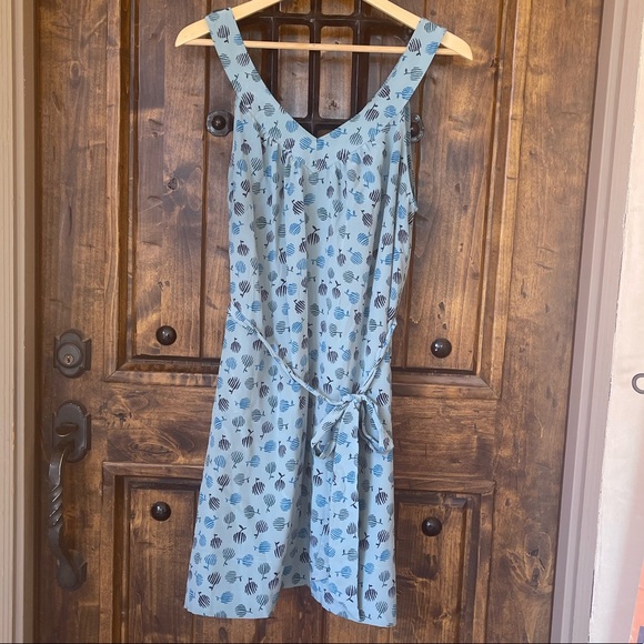 MARC by MARC JACOBS 10th Anniversary Ltd Ed Teal 100% Silk Collection Dress Sz M - Picture 11 of 11